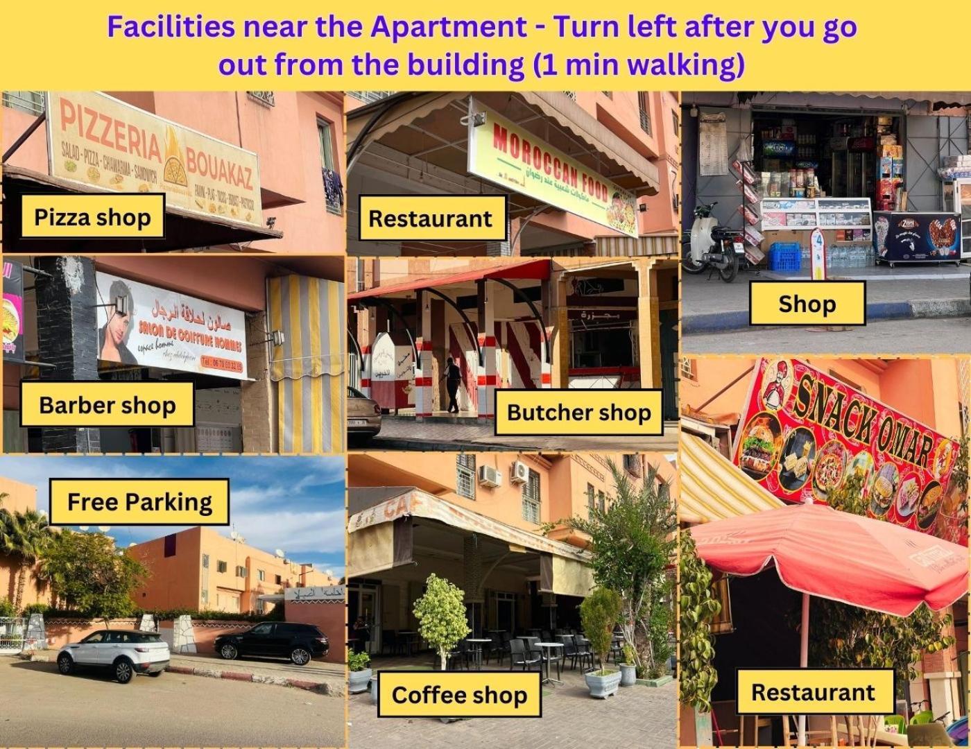 Julie'S Airport Apartment 마라케시 외부 사진